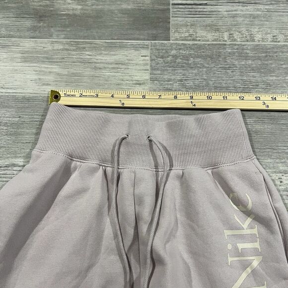 Nike Women's Sportswear Phoenix Fleece High Waisted 2" Logo Shorts FN2821-019 XS - Picture 6 of 9